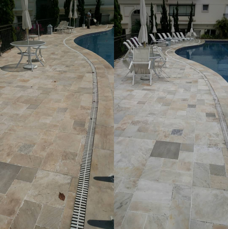 limpeza de piso de marmore